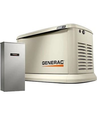 Generac Guardian 26kW Standby Generator w/200 amp Transfer Switch 7291
