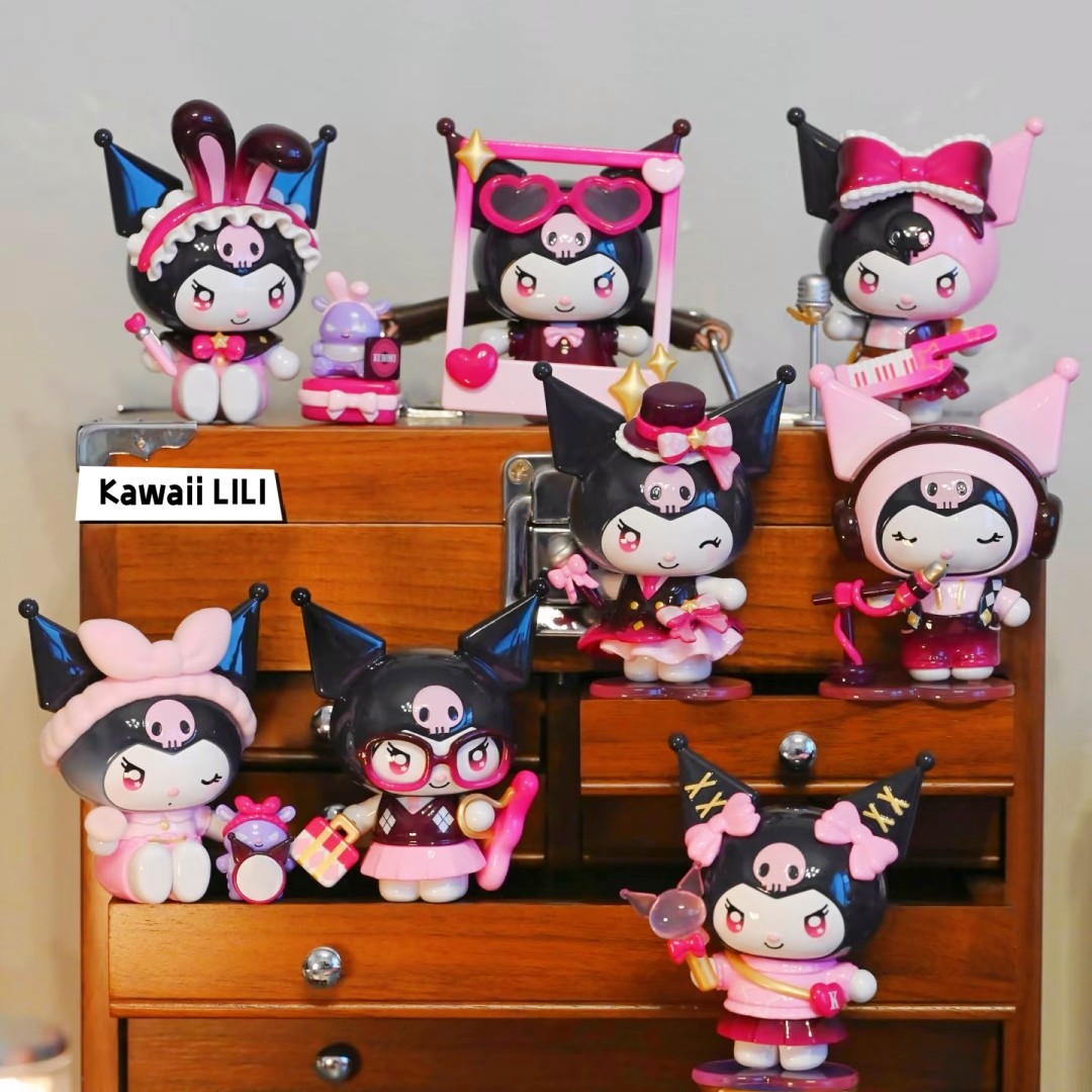 TOPTOY Sanrio Kuromi Sparkling Idol Series Confirmed Blind Box Figure Toy Gift