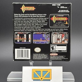 Castlevania [Classic NES Series] (Game Boy Advance, 2004) CIB  & Tested