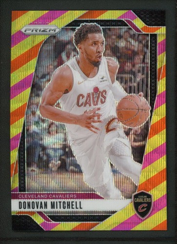 2024-25 DONOVAN MITCHELL 32/88 PANINI PRIZM WAVE TRI-COLOR