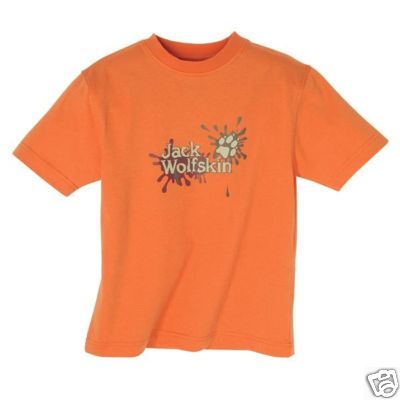 Jack Wolfskin Children T-Shirt Kids Splash T, Size 104