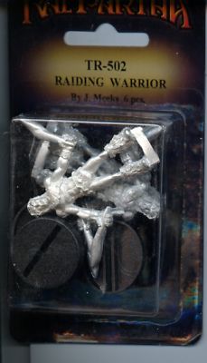 Torne Realms Raiding Warrior (3) MINT IWM 28mm Metal Miniatures