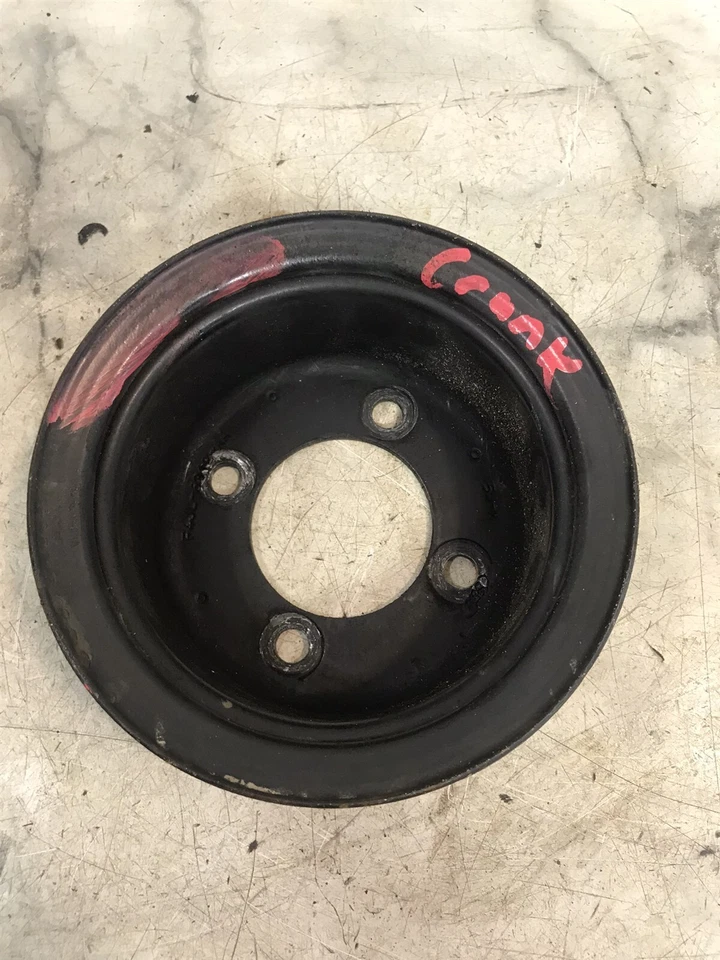 96 OMC Volvo Penta 5.0 L 302 V8 Ford Marine Engine 3 groove crank shaft pulley - Image 4 of 4