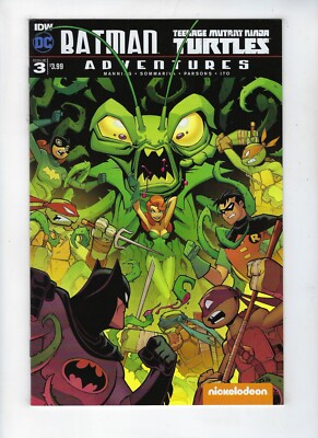 Batman/Teenage Mutant Ninja Turtles Adventures #3 Snakeweed 2017 New NM