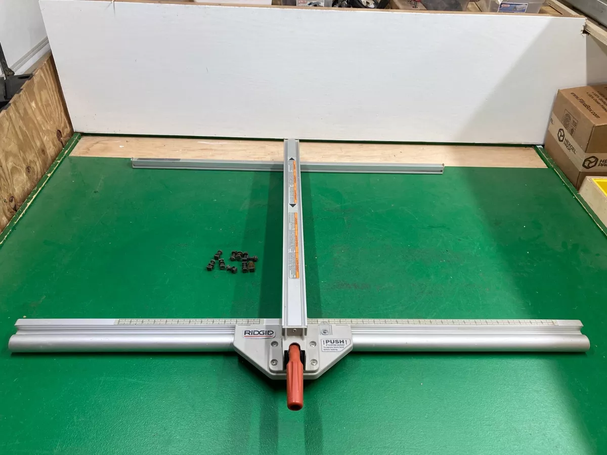RIDGID TS2412 Table Saw Aluminum Rip Fence 24 12 also many Craftsman 113 or 315