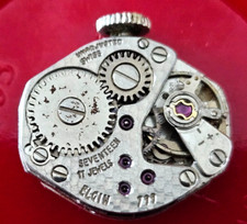 VINTAGE~ELGIN 799~17J SWISS WATCH MOVEMENT