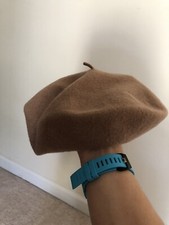 Vintage Betmar New York brown Beret 100 wool Woman's Hat
