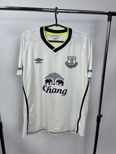 Umbro Everton Jersey Size L White Chang 2016/17