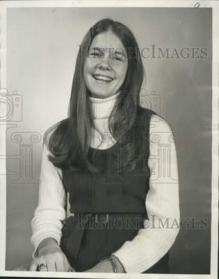 1971 Press Photo Claire Picheloup, Vice President, Junior Metairie Country Club