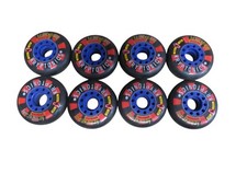 Kryptonics Breakaway Wheels 76mm 84A Inline Skates Set of 8 - NEW