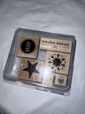 Stamp’in Up Wood Rubber Ink Stamps Phrase Pirate Variety Pack Craft Kids Used