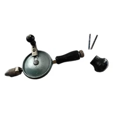 Vintage Craftsman DD9-4231  Hand Crank Drill & Bits Made in USA