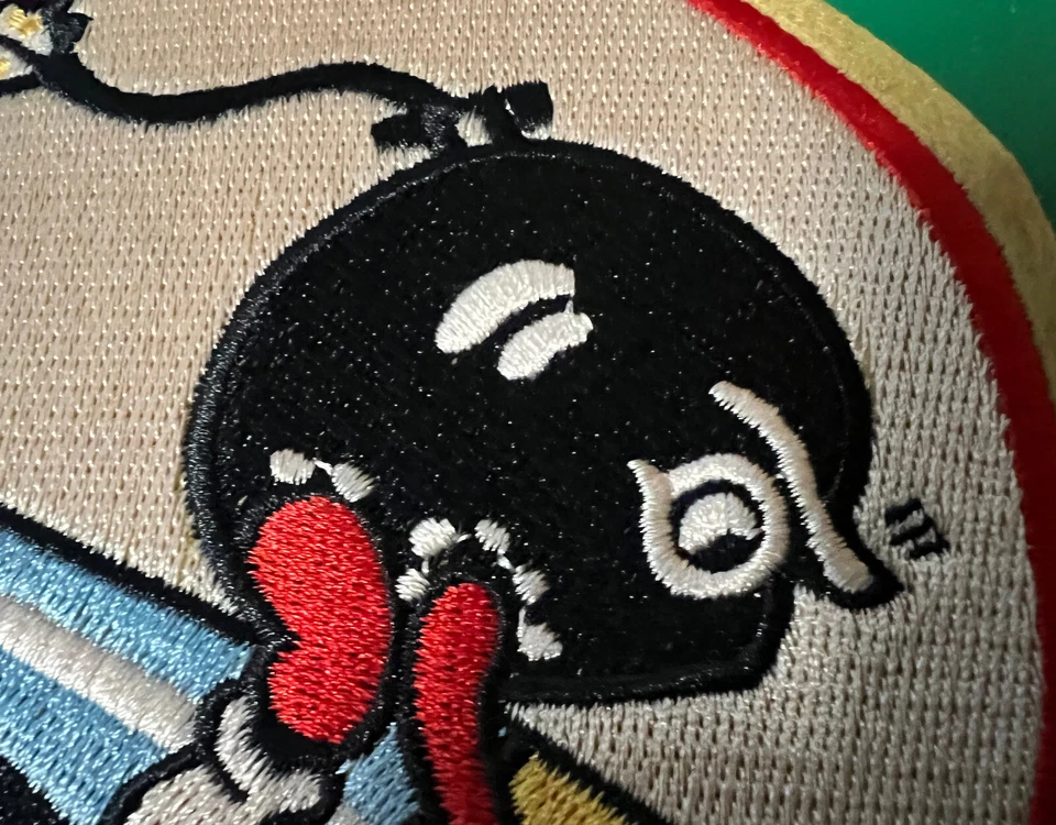 US NAVY TORPEDO SQUADRON 2 FLIGHT JACKET BREAST PATCH - Image 3 of 4