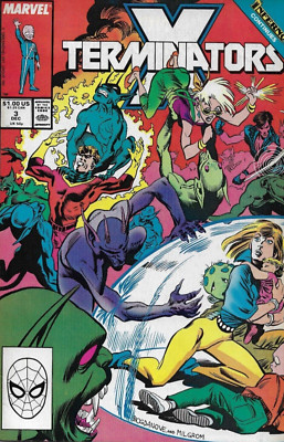 X-Men X-Terminators #3 Comic 1988 - Marvel Comics - X-Factor Inferno