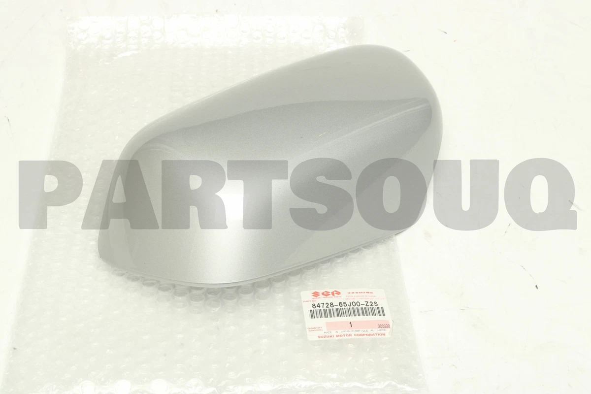 8472865J00Z2S Genuine Suzuki COVER,MIRROR VISOR,L(SILVER) 84728 