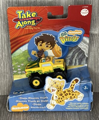 Learning Curve inc. Diego Take Along  Metal Monster Truck 2007, Viacom magnetic 