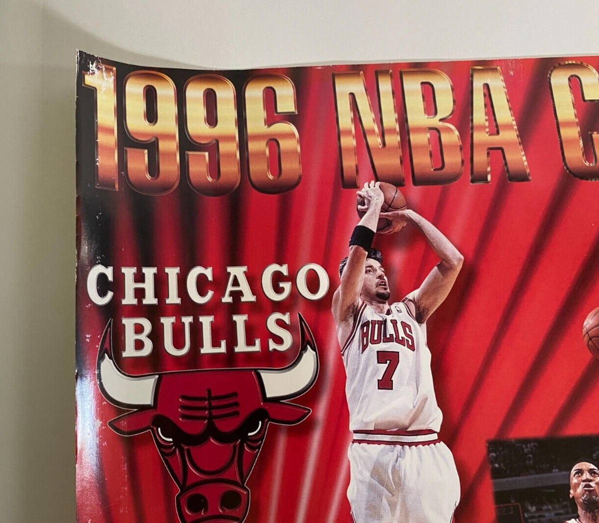 Vintage 1996 NBA Champions Chicago Bulls Michael Jordan Starline