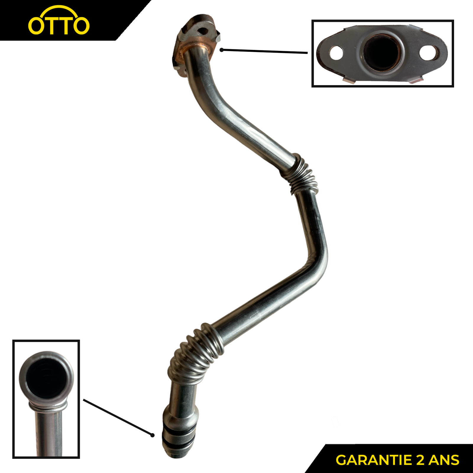 Tuyau de retour d'huile pour entretien mécanique Renault Kangoo et Megane 1.9 dCi