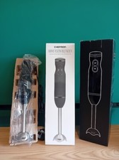 New Chefman Immersion Blender 800W Hand Blender Black RJ19-V3-RBR-BLACK-UK