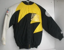 Pittsburgh Steelers NFL LogoAthletic LA Shark Tooth Proline Jacket Mens Size S