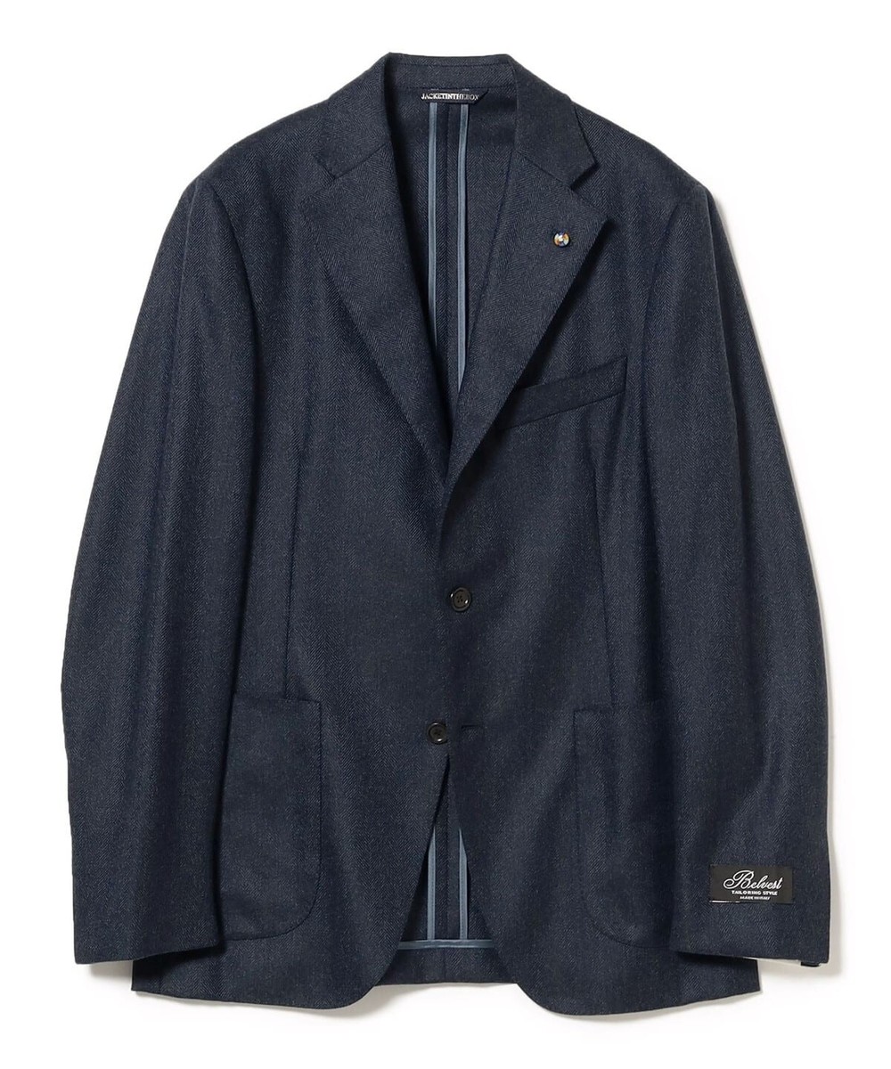 ASK availability First) BEAMS Belvest / JACKET IN THE BOX wool