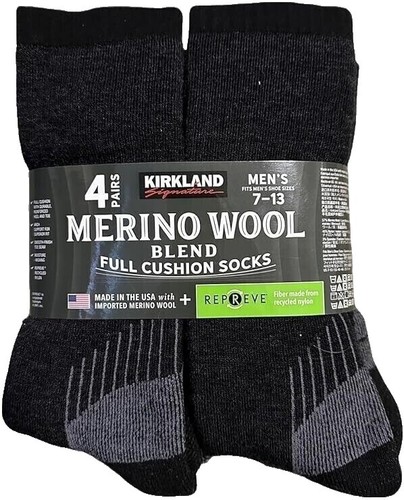 Kirkland Signature Calzini Uomo 8-12, 24 Paia Bianche – Cotone Traspirante, Ideali Per Sport E Lavoro