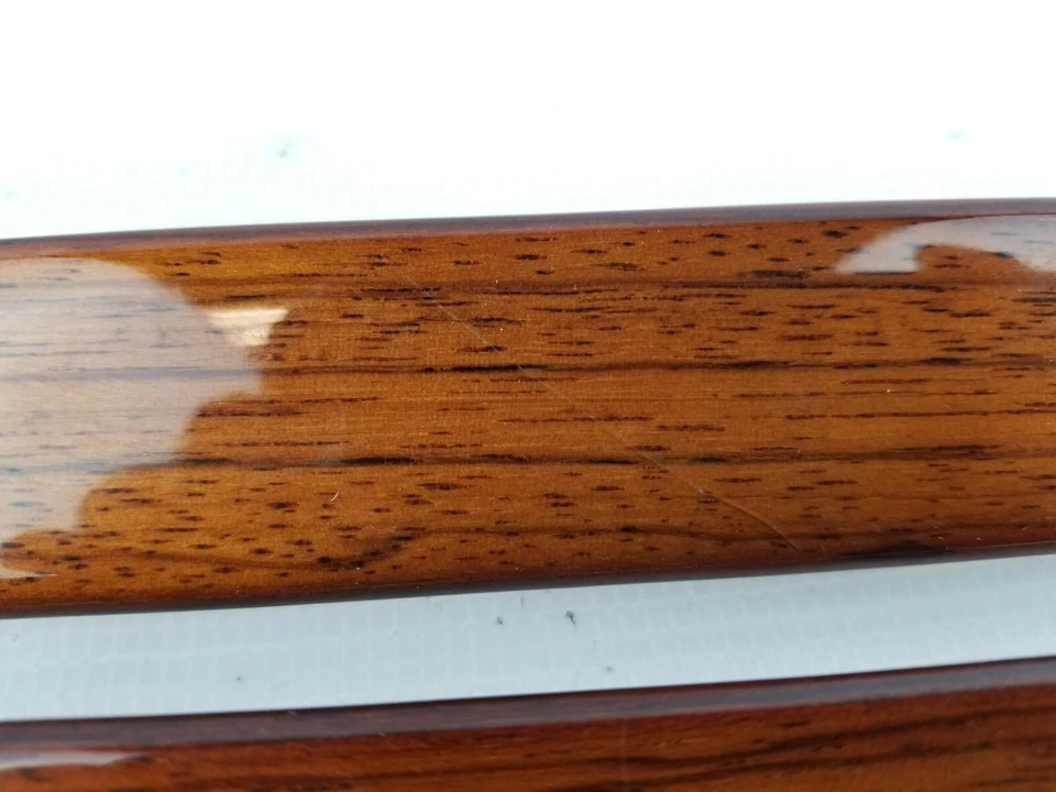 Par de madera puerta delantera cebrano mercedes-benz w140 clase s 2x 300se 400 sel se 500 Foto 4 de 4