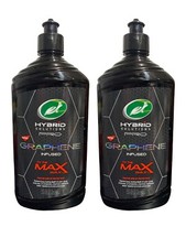 2 Pack Turtle Wax Hybrid Solutions Pro To The Max Wax Graphene Infused 14oz