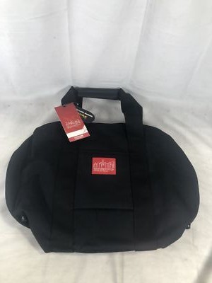 Manhattan Portage Chelsea Drum Bag Hold Duffle Bag Black-One Size