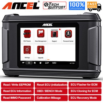 ANCEL EC500 ECM ECU Flashing Cloning Reset Initialization Read Write EEPROM Tool
