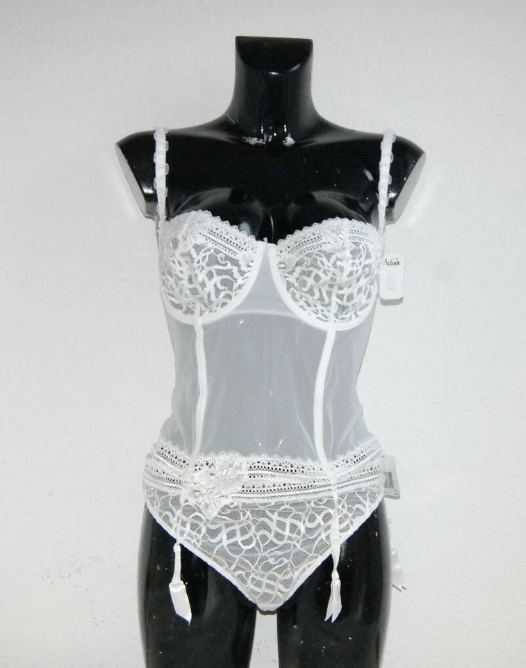 *** AUBADE *** Torselett Corsage-Guepiere Gr. 85 C + Tanga Gr. 44 *** UVP: 179€ - Bild 2 von 4