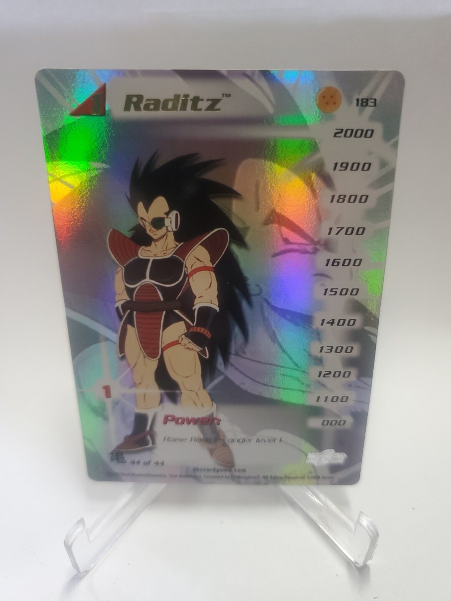 Raditz 183 Silver Holo Foil 44/44 Dragon Ball Z CCG DBZ TCG SCORE