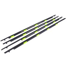 Outer Door Belt Weatherstrip Window Seal Molding Set For 96-00 Honda Civic Sedan