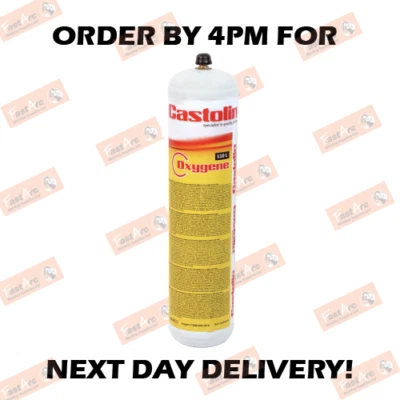 CASTOLIN EUTECTIC FLEX/OXY TURBO/WELDGAS OXYGEN REPLACEMENT GAS CYLINDER BOTTLE