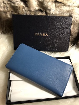 saffiano zip around wallet