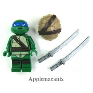 NEW LEGO 79103 TMNT Teenage Mutant Ninja Turtles Lair Attack LEONARDO Minifigure | eBay