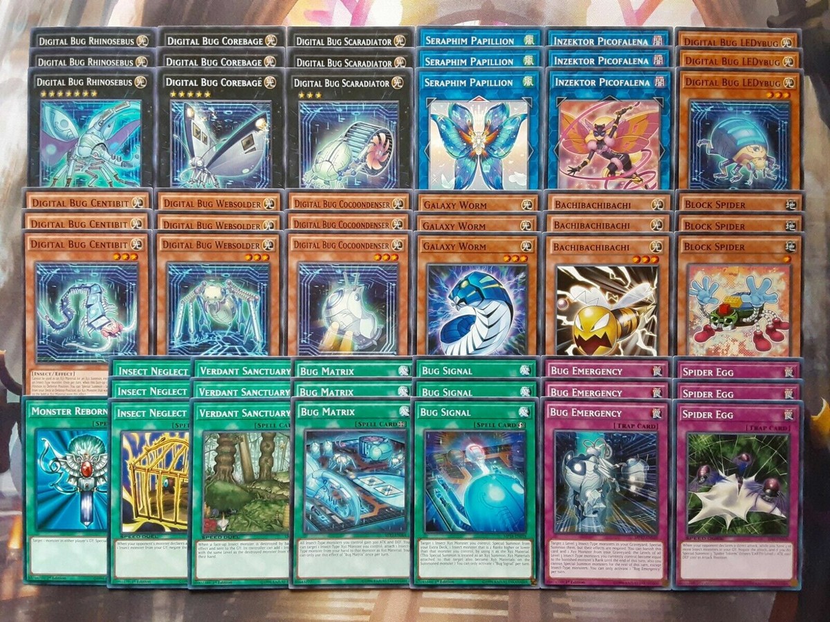 Yu-Gi-Oh! Beetrooper Deck  55 Card Complete Budget Tournament Ready Deck