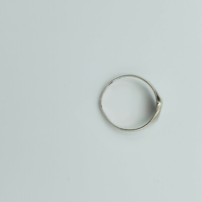 Original WW1 German 800 Silver Patriotic Ring 1914/15 Enamel Flag