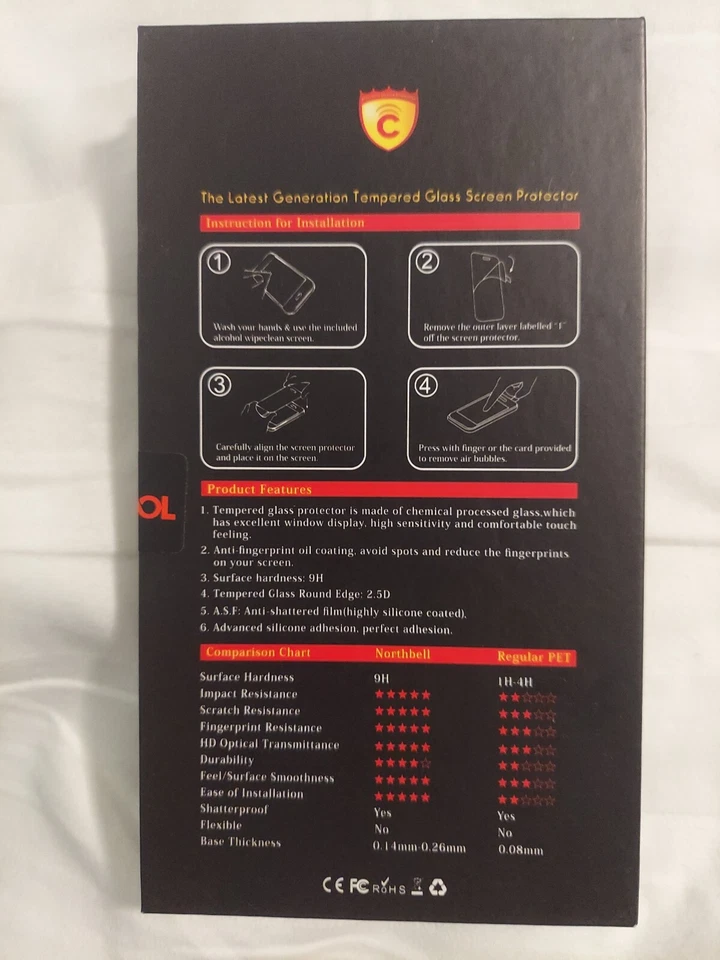Hot cool Tempered Glass Screen Protector - Image 2 of 2