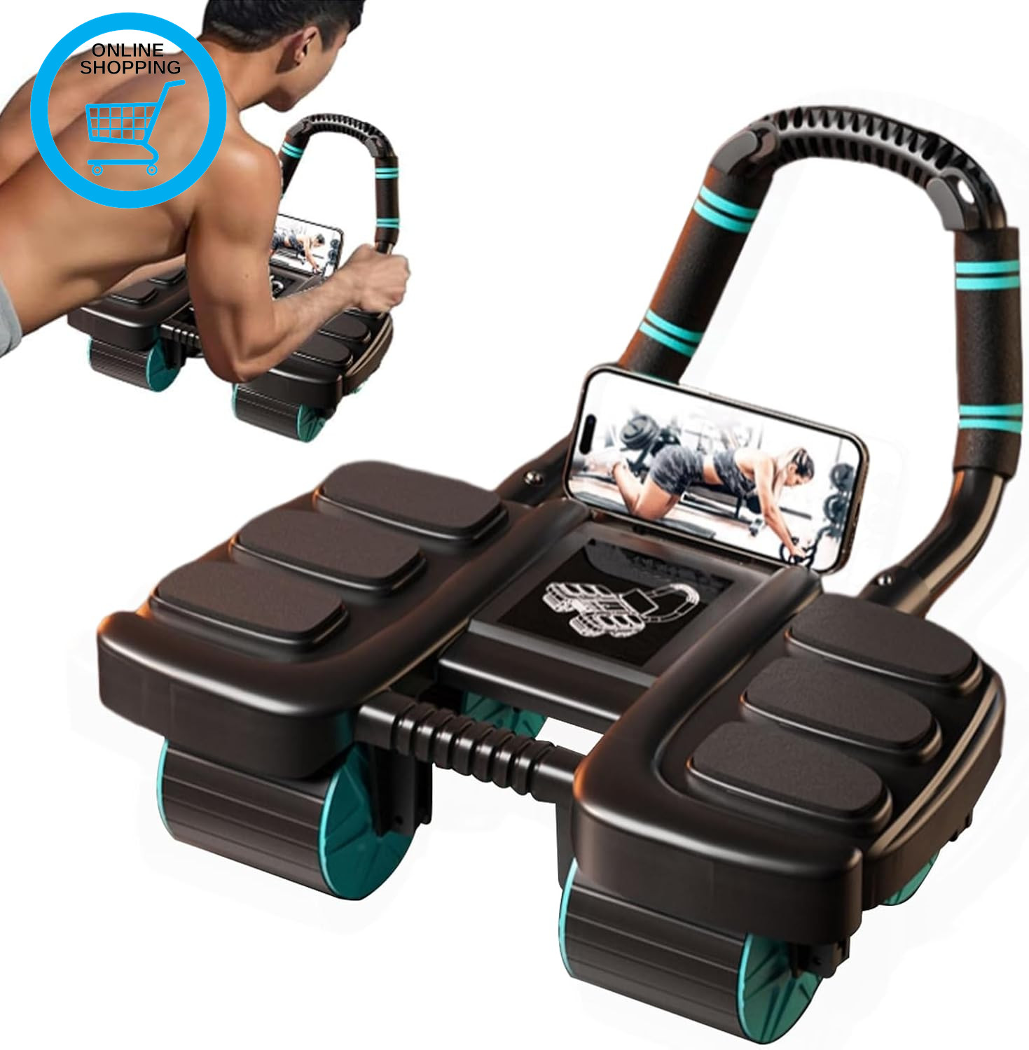 Abdominal Wheel Roller New Ab Roller Exercise Wheel Abs Workout Equipment Machin