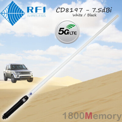 RFI CD8197 Multi-Band High Gain 7.5dBi Antenna White CDMA GSM 3G 4G 5G LTE