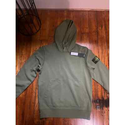 Stone Island Hooded Sweatshirt Olive