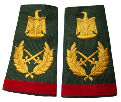 Iraqi Field Marshal, Saddam rank shoulder boards.
