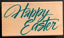 Hero Arts Happy Easter Rubber Stamp