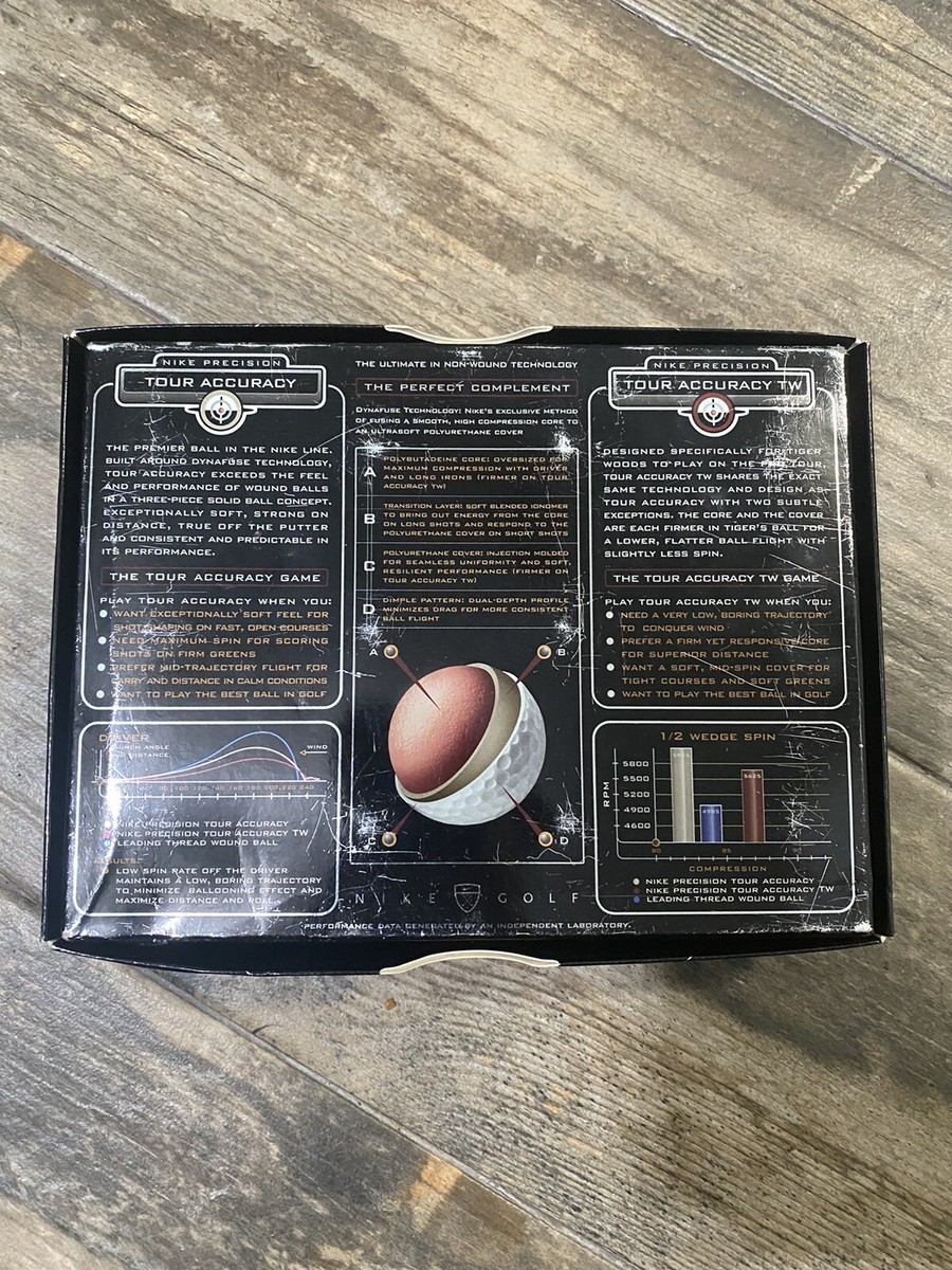 nike tour accuracy tw golf balls