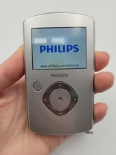 Philips Mini Video Camera Silver CAM102SL HD 1080p Pocket Camcorder Handheld 