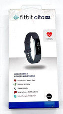 Fitbit Alta HR Heart Rate Fitness Wristband - Black Small Size
