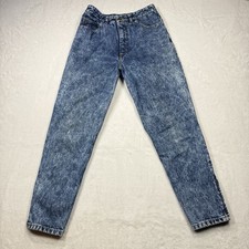 GUESS Georges Marciano Women  s Acid Wash Jeans 26x27 Ankle Zip 90s USA 1015