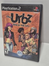 Playstation 2 Game Sims The Urbz Sims in the City Manual included