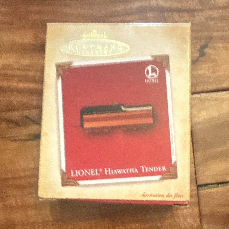 Hallmark Keepsake Lionel Hiawatha Tender Train Christmas Ornament, Multicolor
